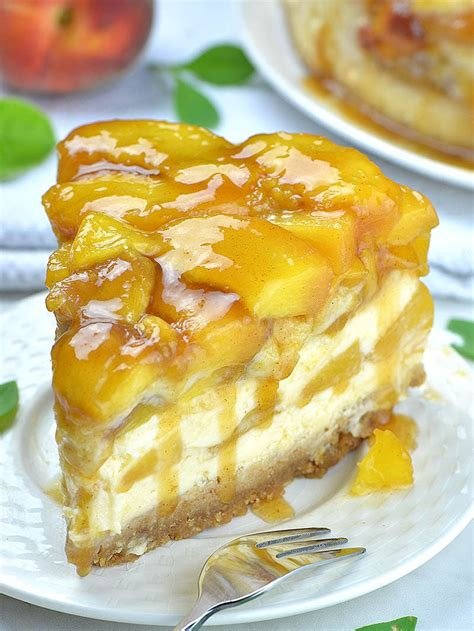 Peach Cobbler Cheesecake A Heavenly Dessert Fusion