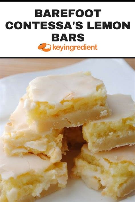 The Barefoot Contessa's Legendary Lemon Bars