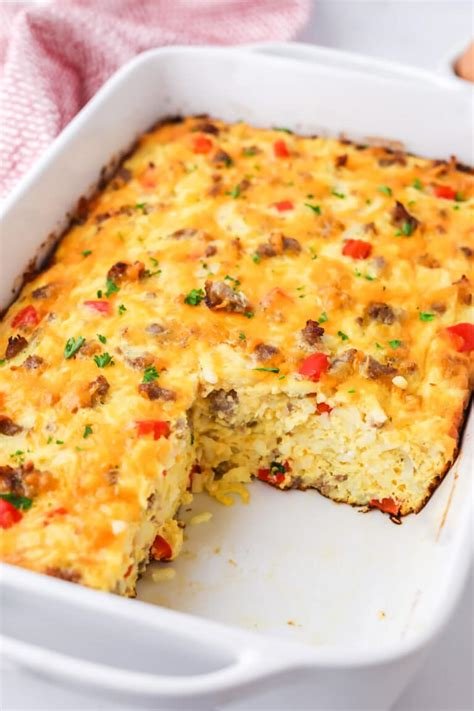 The Ultimate Sausage Hashbrown Casserole Recipe